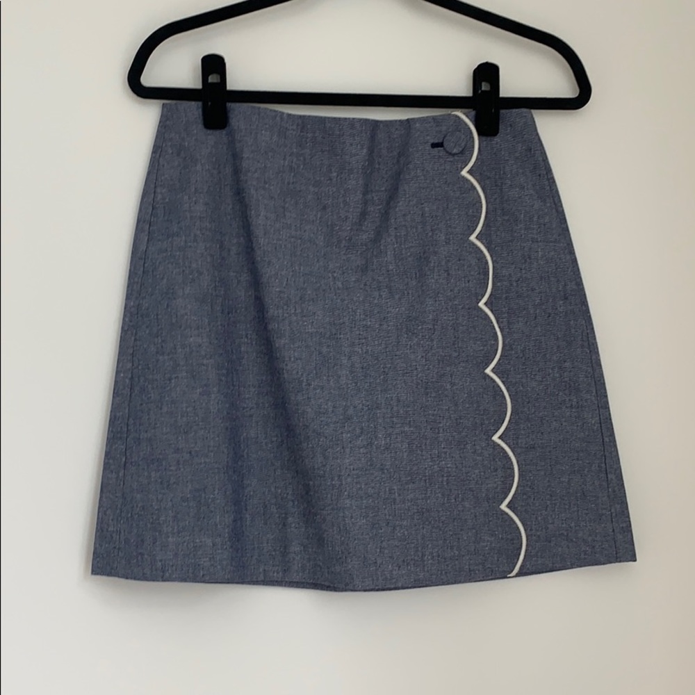 J Crew Chambray Skirt